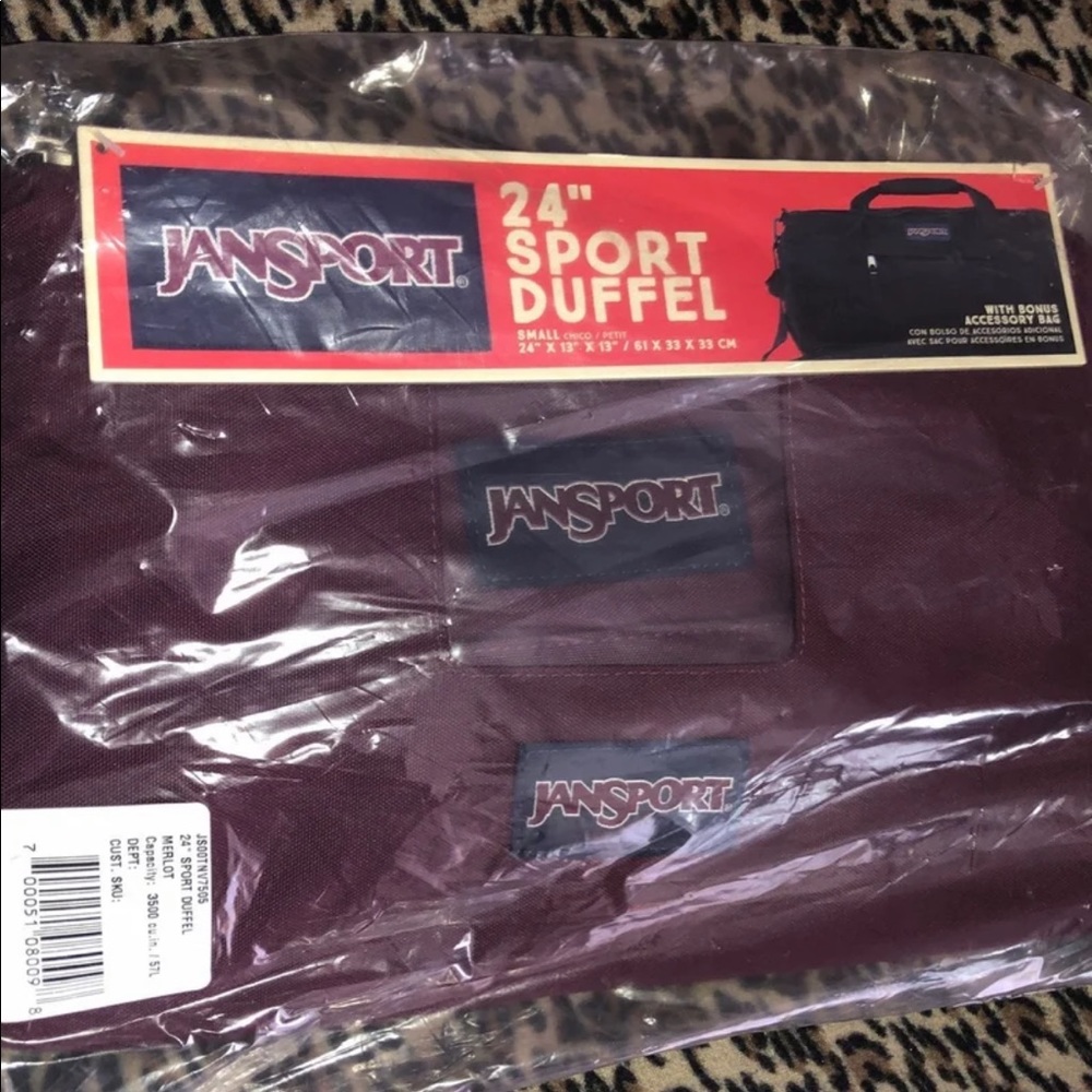 Brand new duffle bag